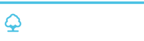 Leśnictwo i obróbka drewna - ikonka drzewa