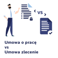 umowa o pracę vs umowa zlecenie