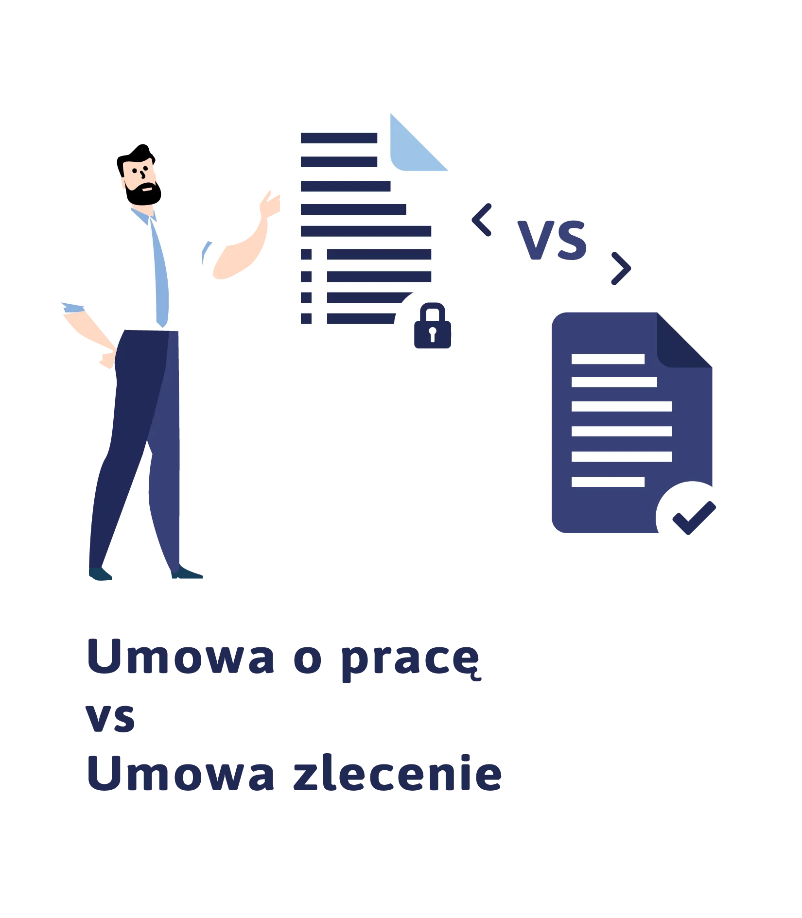 umowa o pracę vs umowa zlecenie